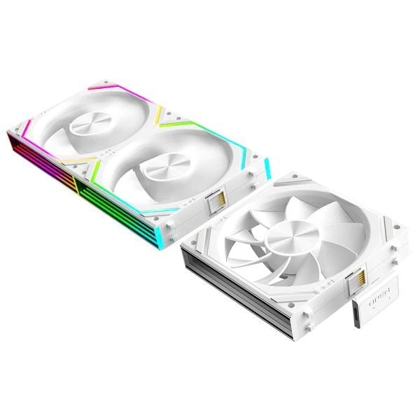 Hộp 3cái FAN CASE Leopard Interstellar V2 RS Trắng Xuôi,Ngược