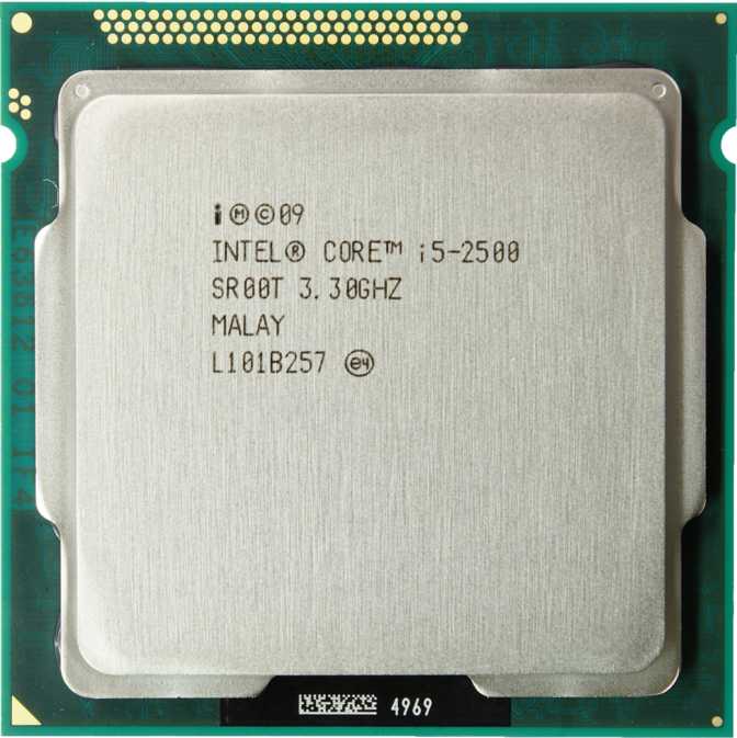 CPU Intel® I5-2500 (QSD)