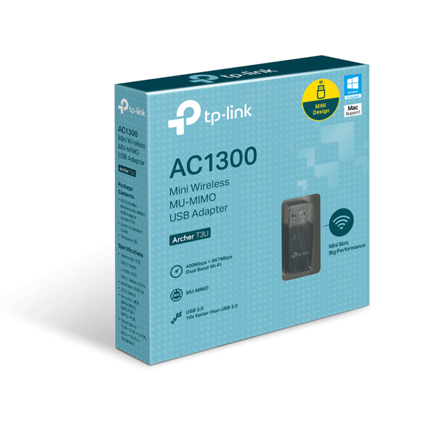 USB 3.0 WIFI TP-LINK ARCHER T3U AC1300