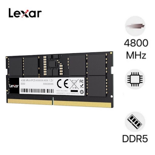DDR5 8GB/4800 LEXAR Chính Hãng –LAPTOP