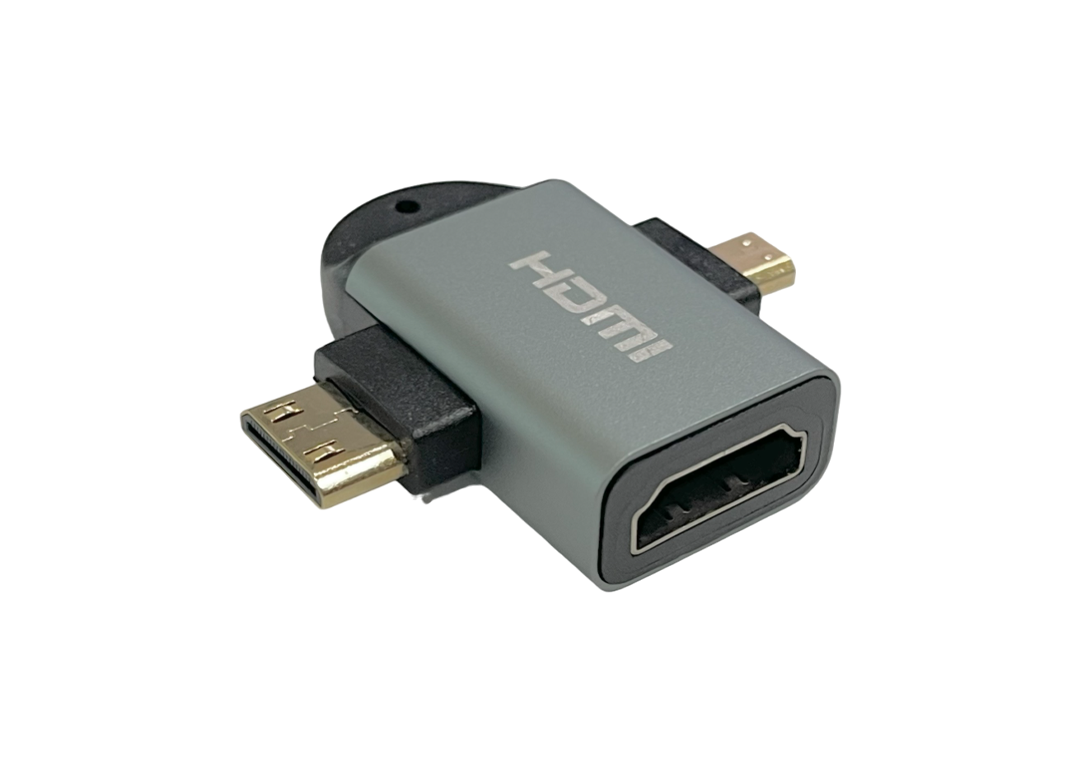 ĐẦU HDMI Mini/Micro HDMI => HDMI HDF/McHDM/mHDM