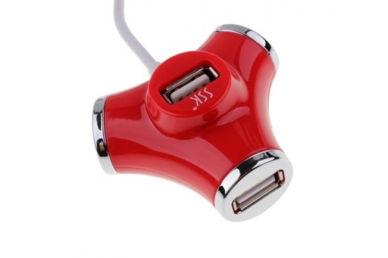 HUB USB 4P SSK SHU012 2.0
