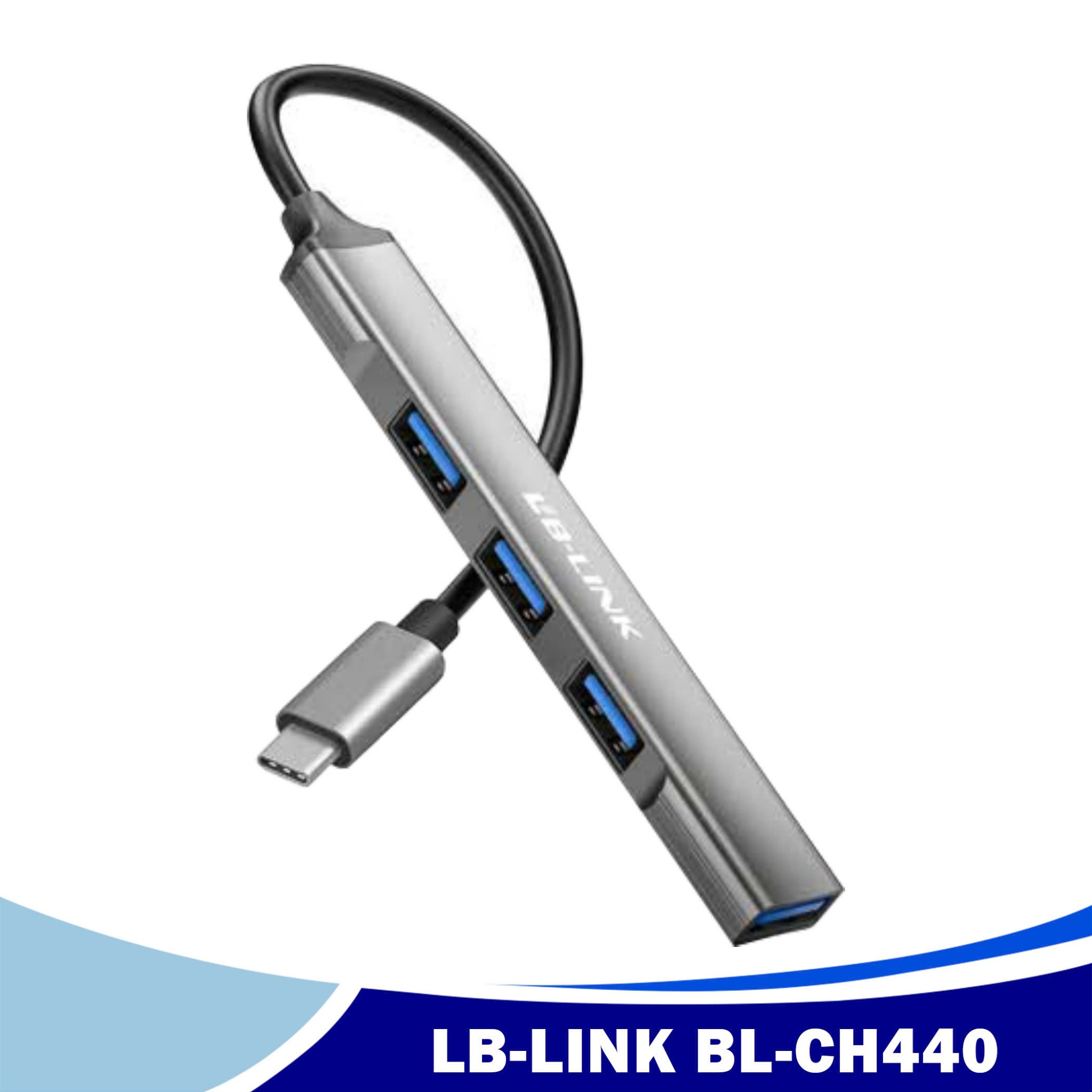 HUB TypeC 4P LBLINK BL-CH440 (1Port 3.0, 3Port 2.0)