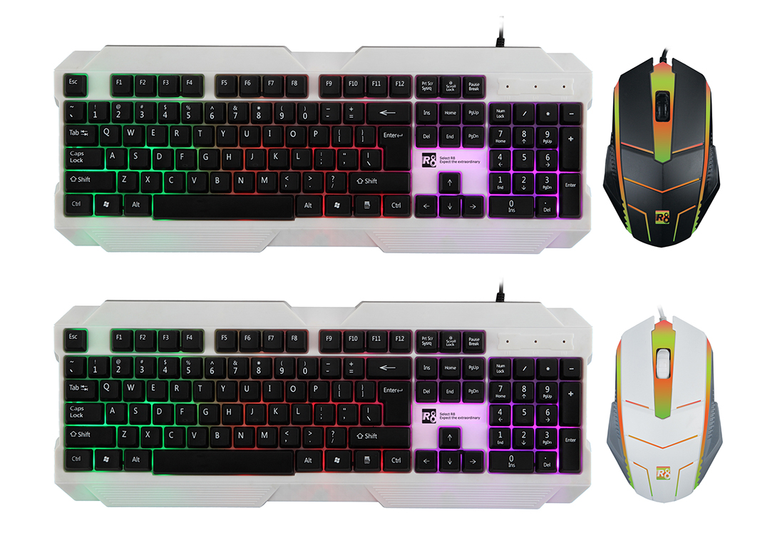 COMBO KB+MO R8 1909 LED