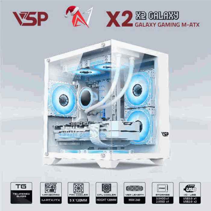 CASE VSP X2 Luxury Trắng