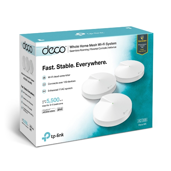 MESH WIFI TP-LINK DECO M5 AC1300 (3Pack) Chính Hãng
