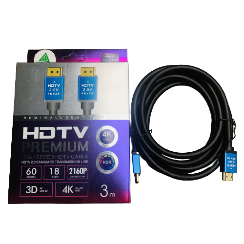 CABLE HDMI 4K 20M HDTV PREMIUM Full Box