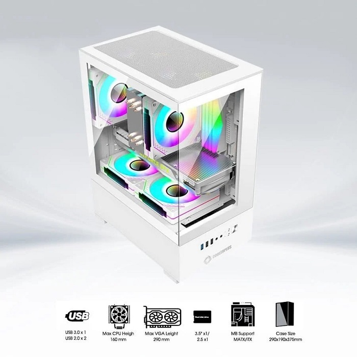 CASE COOLERPLUS EX32W Trắng