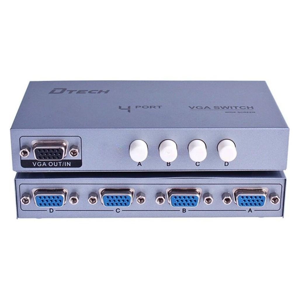 HUB 4 CPU => 1 VGA DTECH DT7034