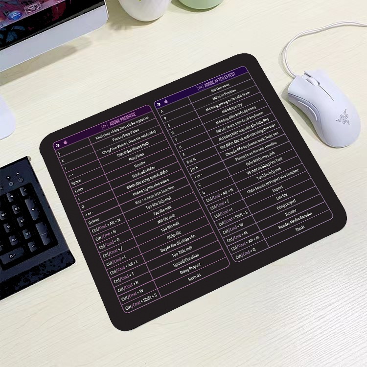 MOUSE PAD (25*30cm) 2m Excel