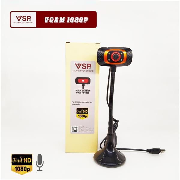 WEBCAM HD VCAM -480P Chân Cao