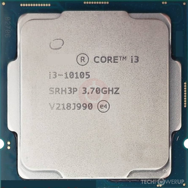 CPU Intel® I3-10105 Ko Fan (2.990K KV)