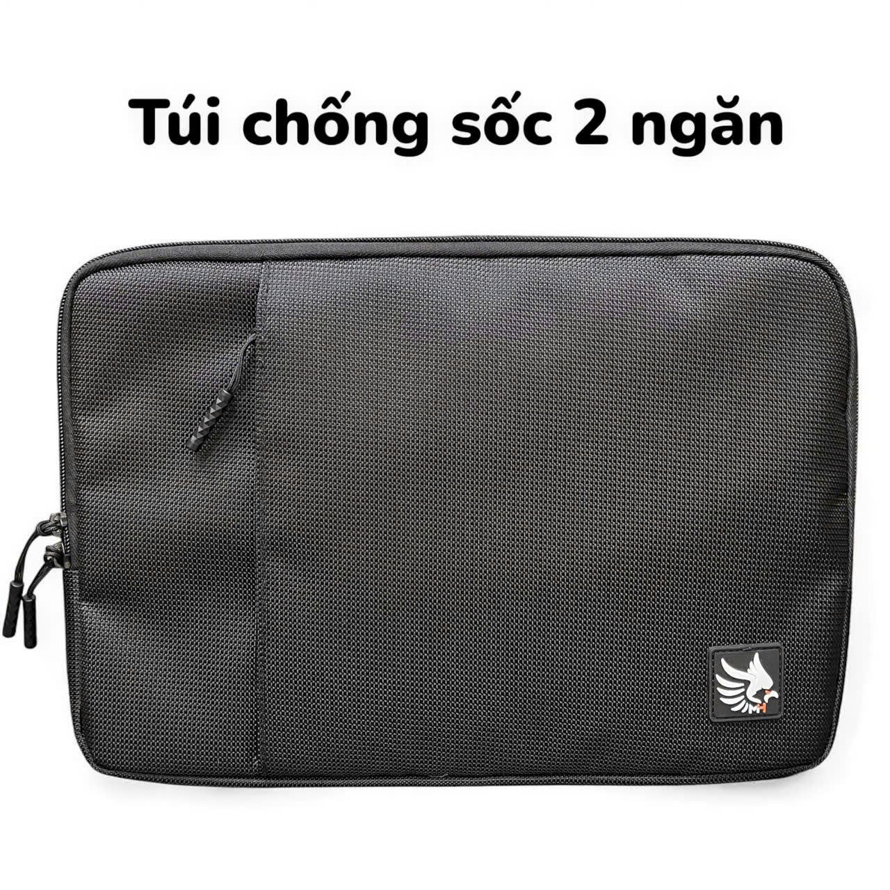 TÚI CHỐNG SỐC LAPTOP 12",13"14",15” (2 Ngăn)