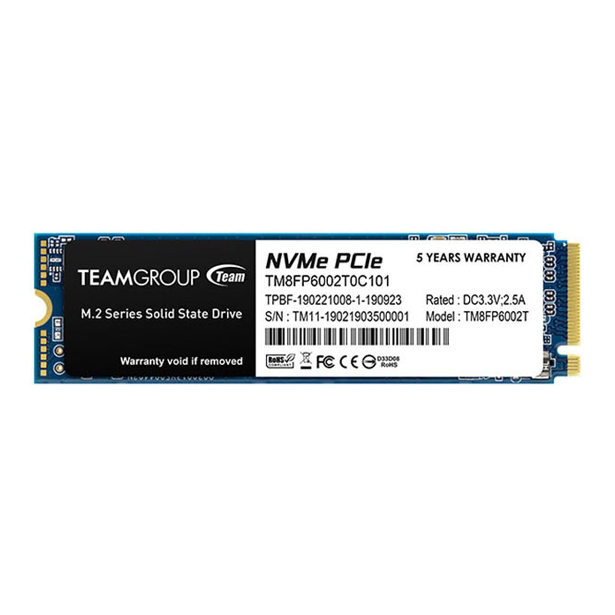 NVMe PCle 512Gb TEAMGROUP MP33 Chính Hãng