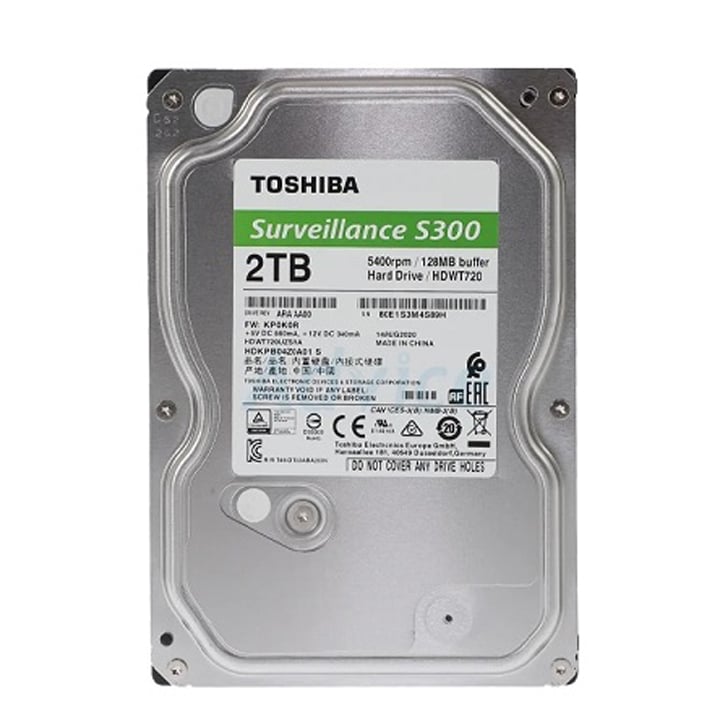 HDD 2TB TOSHIBA S300 Chính Hãng