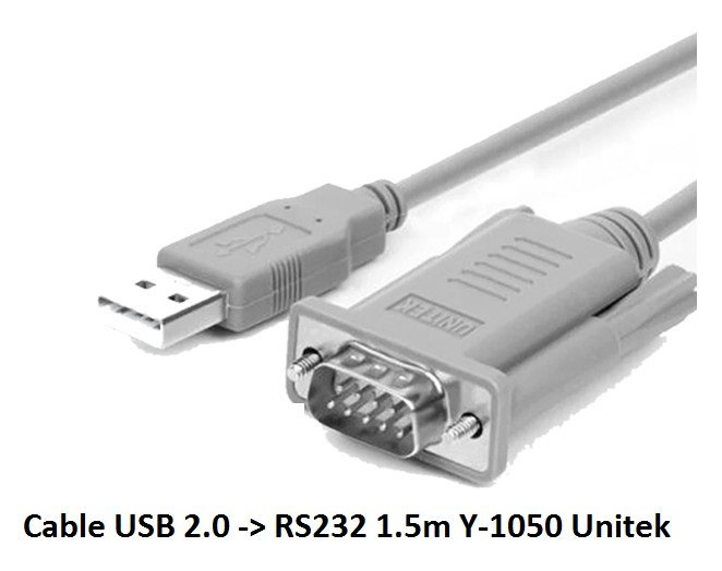 CABLE USB => COM UNITEK Y1050