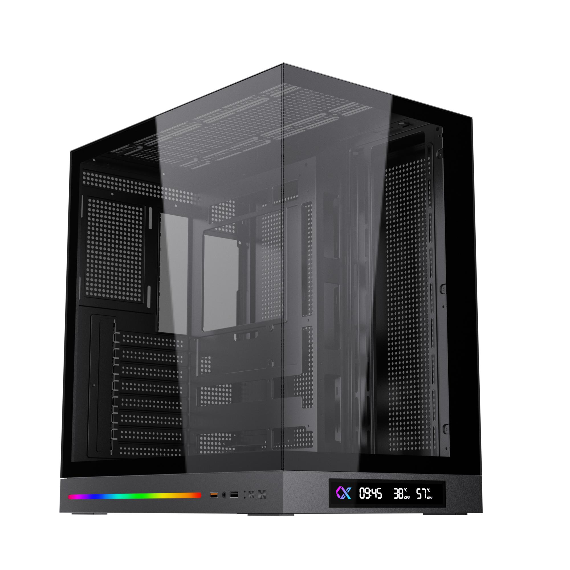 CASE XIGMATEK CLOUD DGT Ko Fan (EN90748) Case Bể Cá Đen