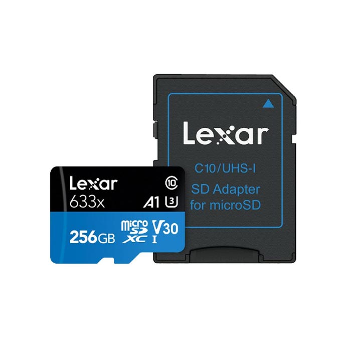 THẺ NHỚ MicroSD 256GB LEXAR Chính Hãng