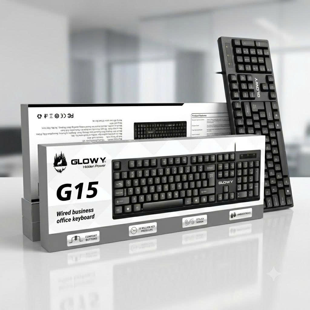 KEYBOARD GLOWY G15 (USB) Chính Hãng