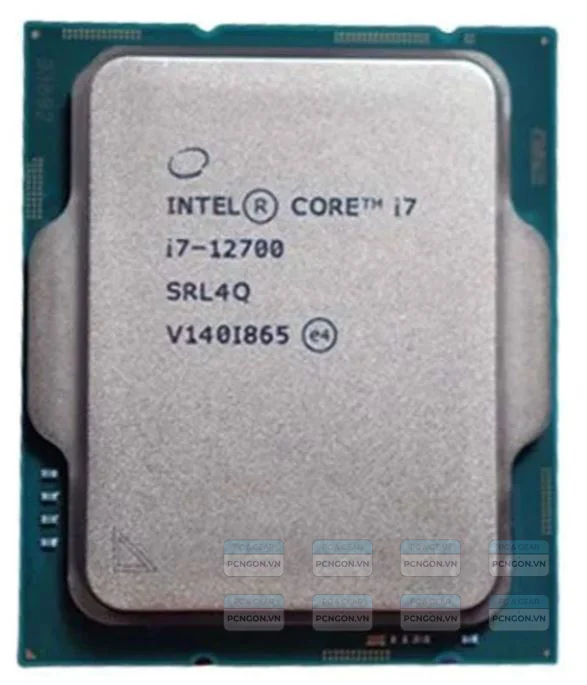 CPU Intel® I7-12700 Ko Fan