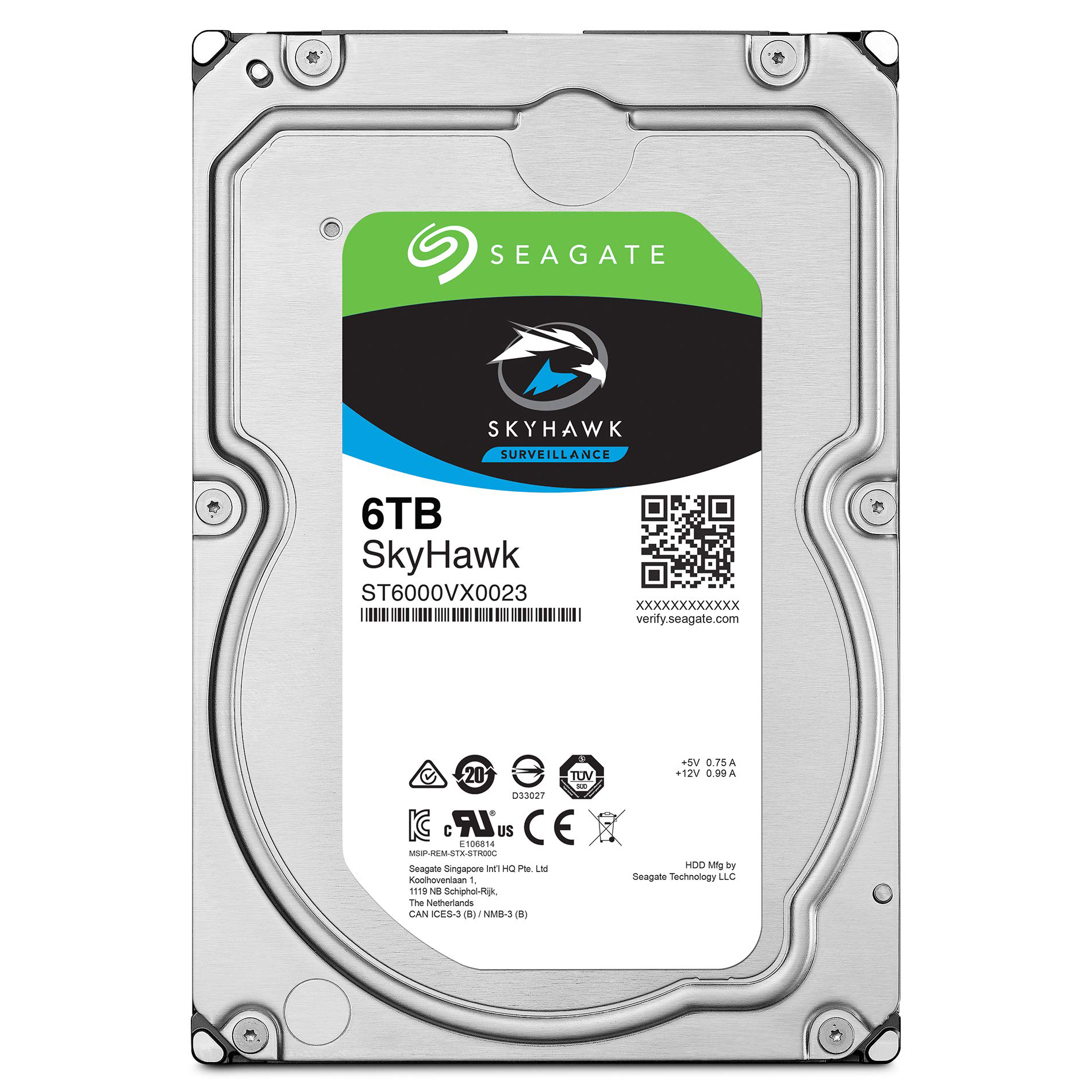 HDD 6TB SEAGATE SKYHAWK Chính Hãng