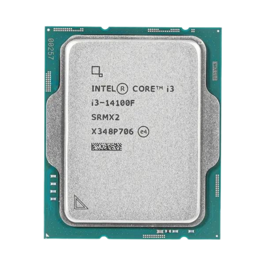 CPU Intel® Core™ I3-14100F Ko Fan