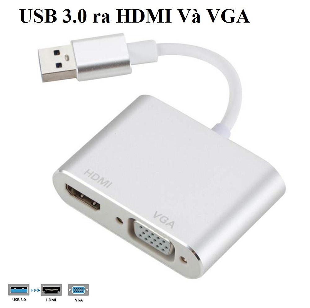 CABLE USB 3.0 => VGA + HDMI BX043