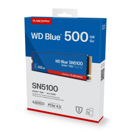 NVMe PCle 500Gb WESTERN BLUE SN5100 Chính Hãng