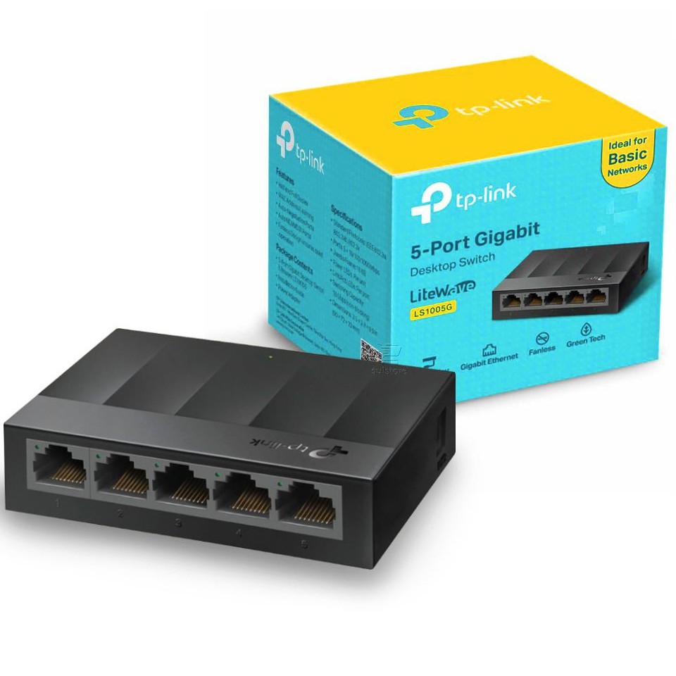 SWITCH 5P TP-LINK LS1005G (1Gigabit) Nhỏ