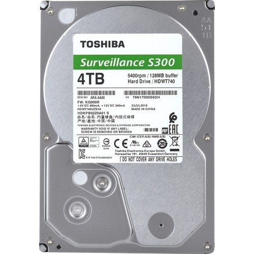 HDD 4TB TOSHIBA S300 Chính Hãng