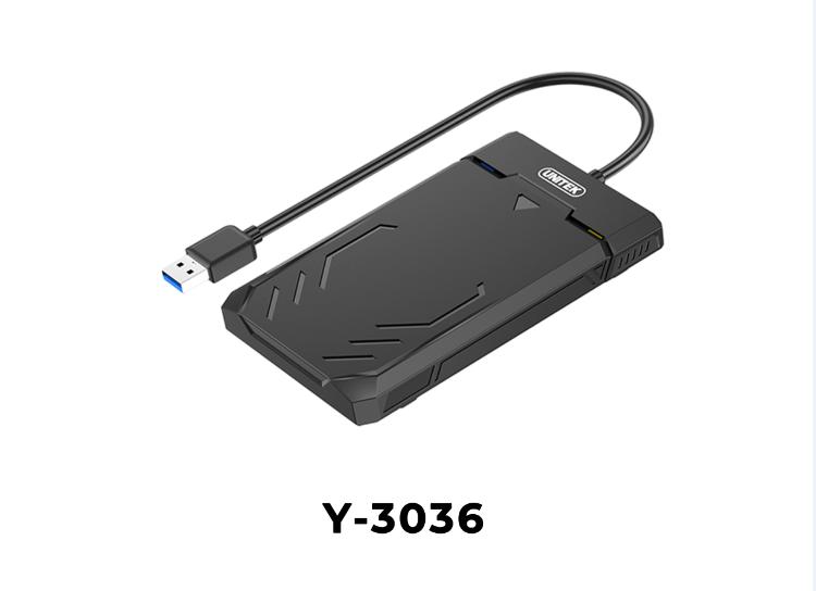 BOX HDD 2.5" UNITEK Y3036 3.0