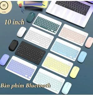 COMBO Kô dây Bluetooth KB+MO MINI (Đen, Hồng, Vàng, Tím, Xanh)