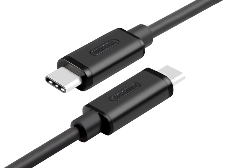 CABLE TYPE-C 1M UNITEK 3.0 YC477BK