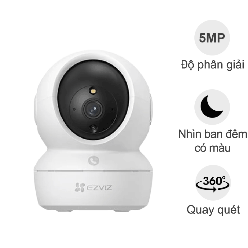 CMR WI-FI EZVIZ CS-H6C Pro 3.0Mpx -Màu ban đêm Chính Hãng