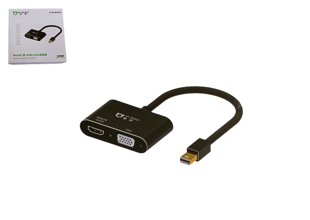 ĐẦU MINI DLP => VGA+HDMI+USB MPARD 0.2M MD123