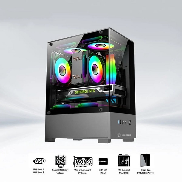 CASE COOLERPLUS EX32B Đen