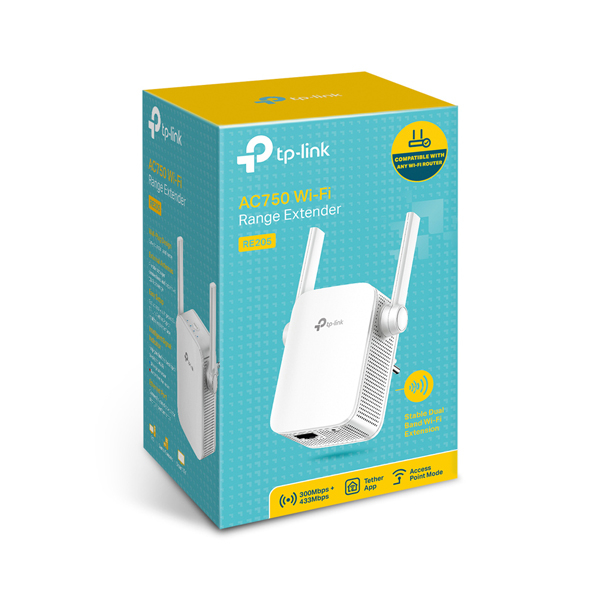BỘ MỞ RỘNG SÓNG WIFI TPLINK RE205 AC750
