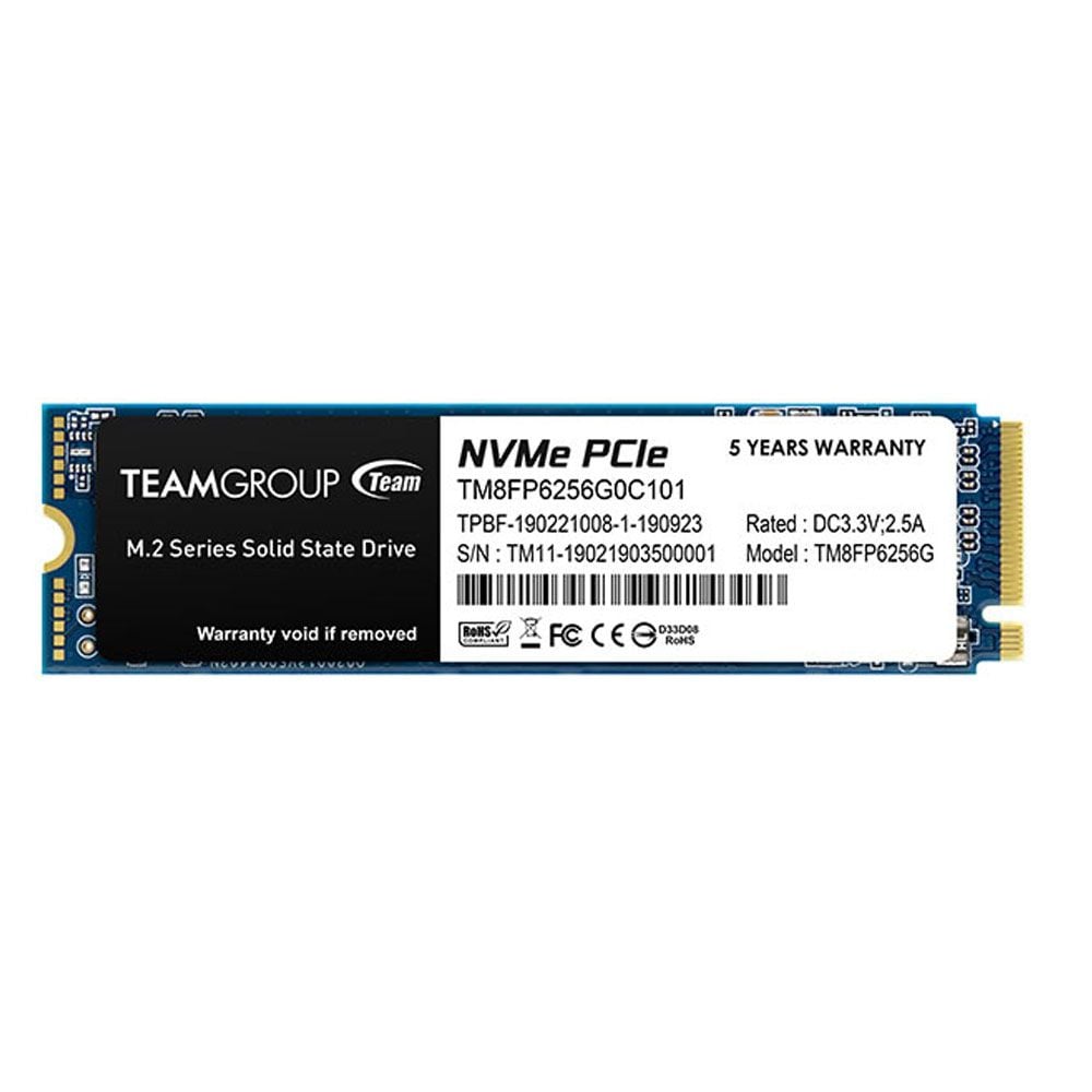 NVMe PCle 256Gb TEAMGROUP MP33 Chính Hãng