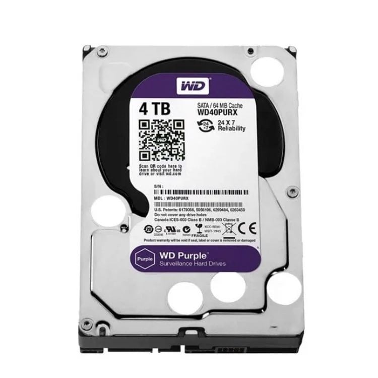 HDD 4TB WESTERN PURPLE (WD43PURZ) Chính Hãng