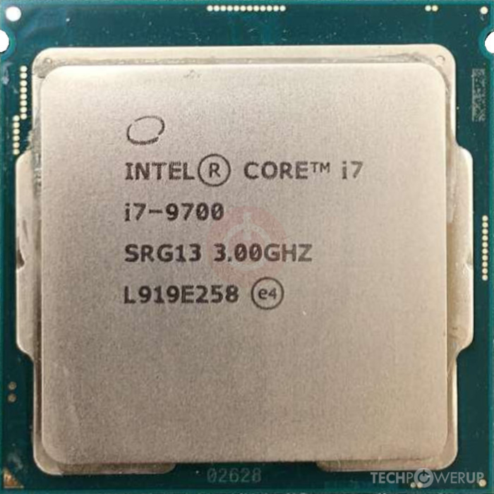 CPU Intel® I7-9700 QSD (3.280K KV)