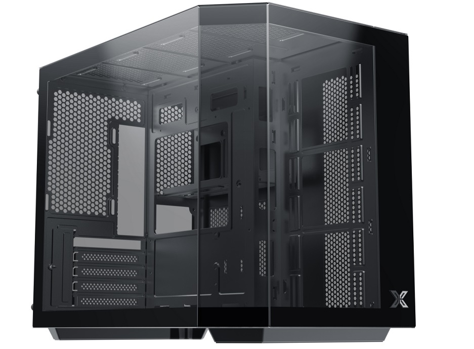 CASE XIGMATEK GAMING Cubi M Ko Fan (EN42775) Case Bể Cá Đen