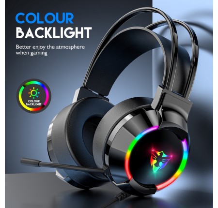 PHONE GAMING G606 LED RGB 7.1 USB Box