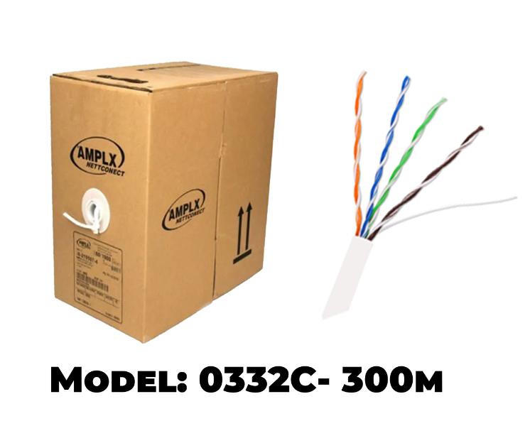 CABLE MẠNG (305M) 5E AMPLX 3332C (Màu Trắng)