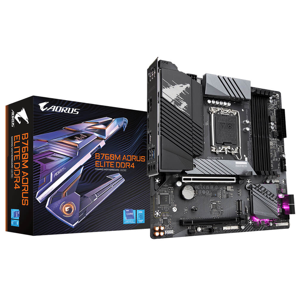 MAIN GIGABYTE B760M Aorus ELITE AX Chính Hãng