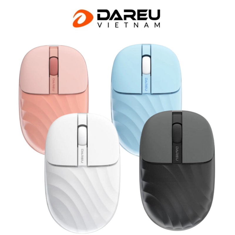 MOUSE Kô dây DAREU LM135G C/H (Đen/Trắng/Xanh/Đỏ)