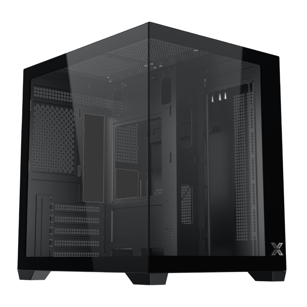 CASE XIGMATEK AQUA MS Ko Fan (EN90052) Case Bể Cá Đen