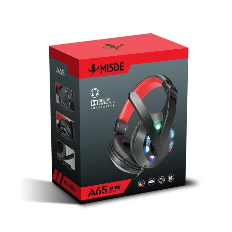 PHONE A65 GAMING LED RGB (có Mic/Jack 3.5"/USB) BOX