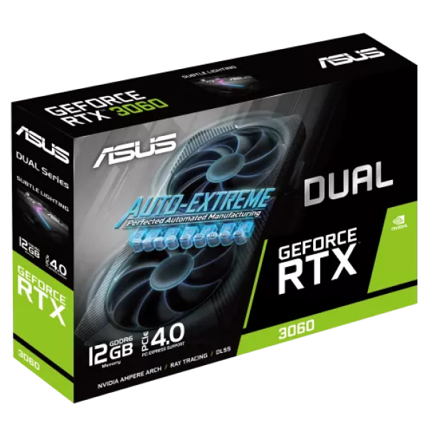 VGA 12GB ASUS DUAL RTX3060-O12G-V2 Chính Hãng