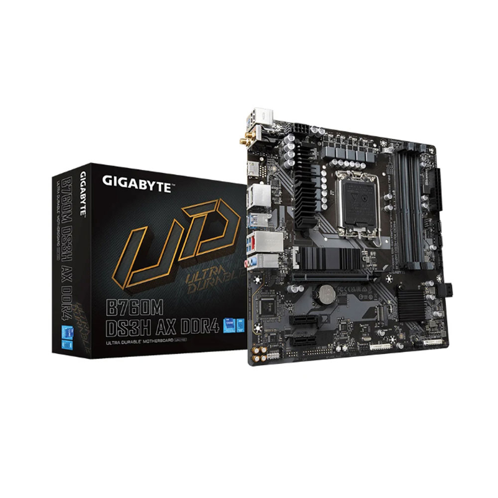 MAIN GIGABYTE B760M DS3H AX D4 Chính Hãng
