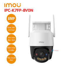 CMR WI-FI IMOU IPC-K7FP-8V0N 8Mpx Xoay –Ngoài Trời -Màu ban đêm C/Hãng